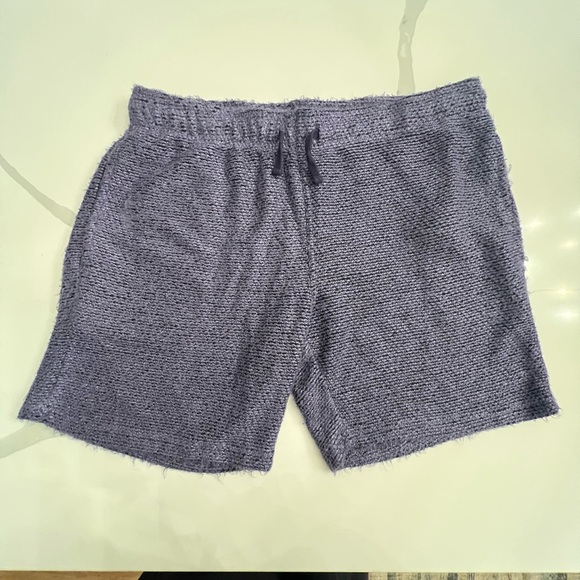 Onia Blue Athletic Shorts Relaxed Fit - Picture 1 of 5